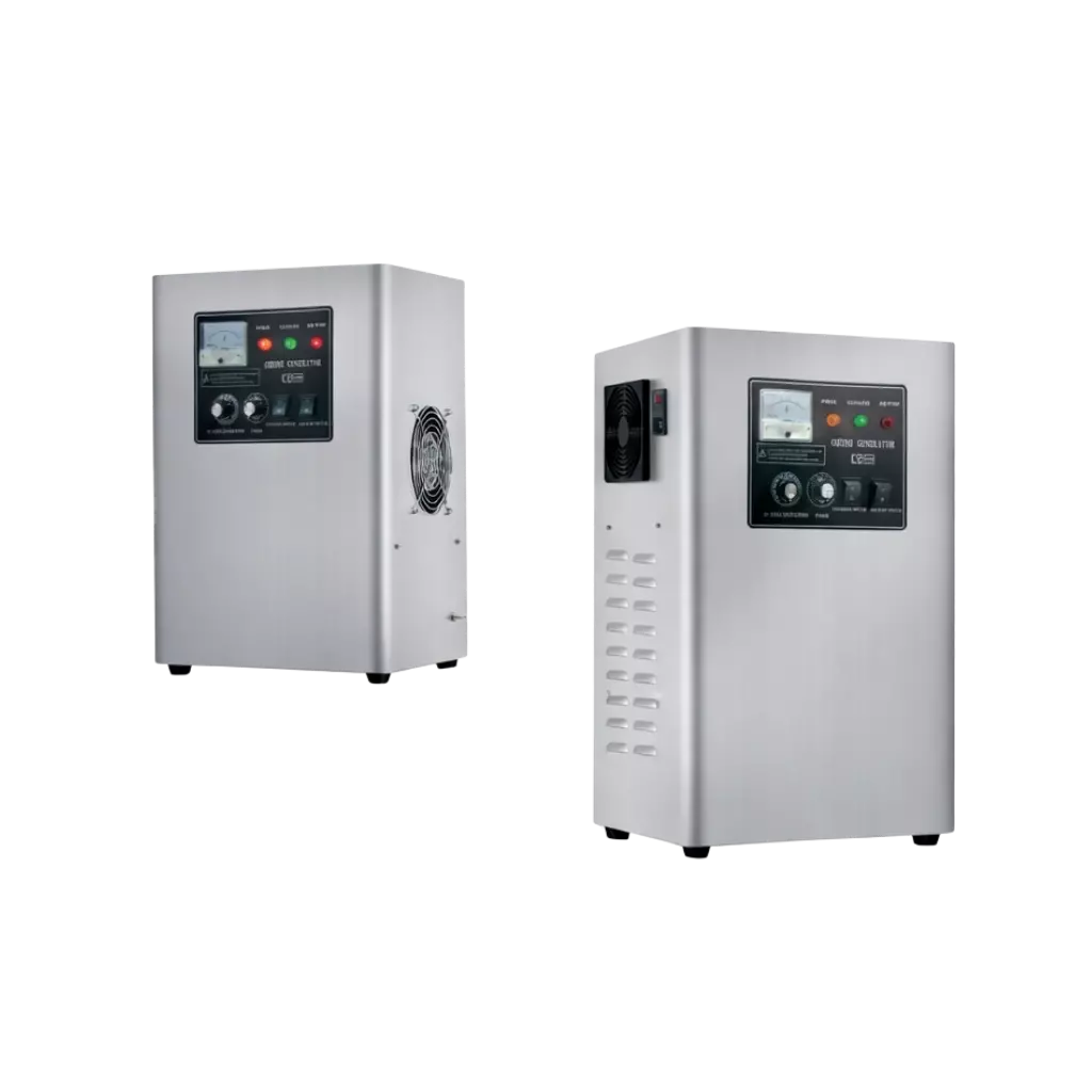 UV disinfection systems and ozonators